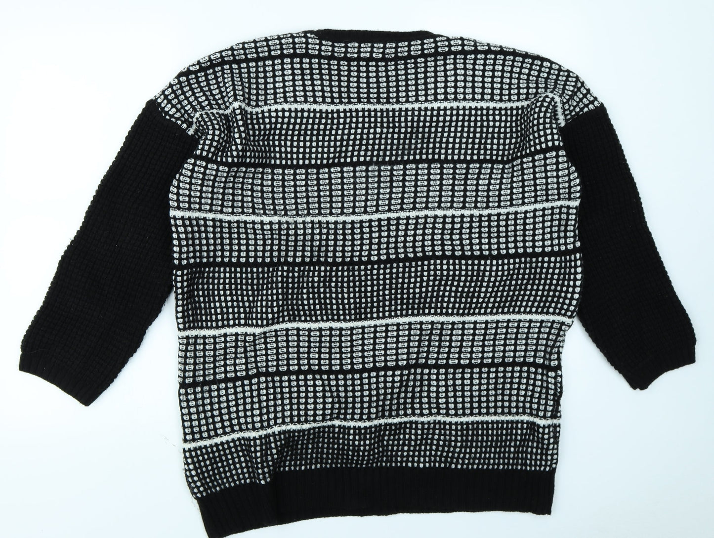 Papaya Womens Black   Pullover Jumper Size 14