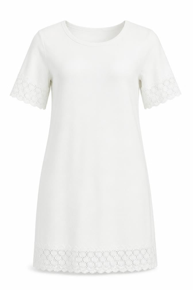 New Look Womens White   A-Line  Size 10
