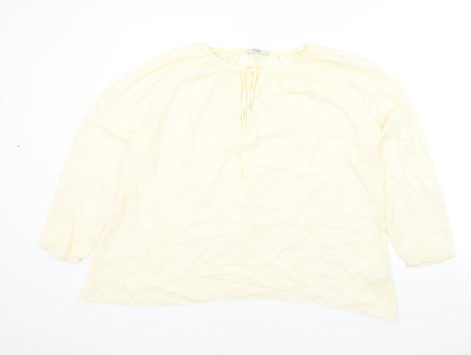 George Womens Beige   Basic Blouse Size 16