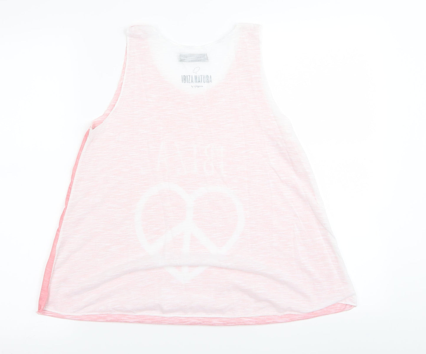 eightyseven ibiza Womens Pink   Basic Tank Size M