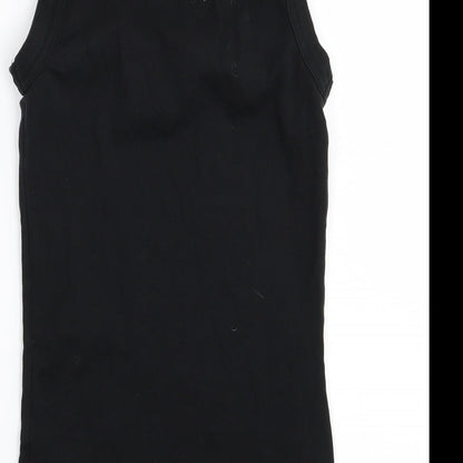 Preloved beautiful casuals Womens Black   Basic Tank Size 10 - Label