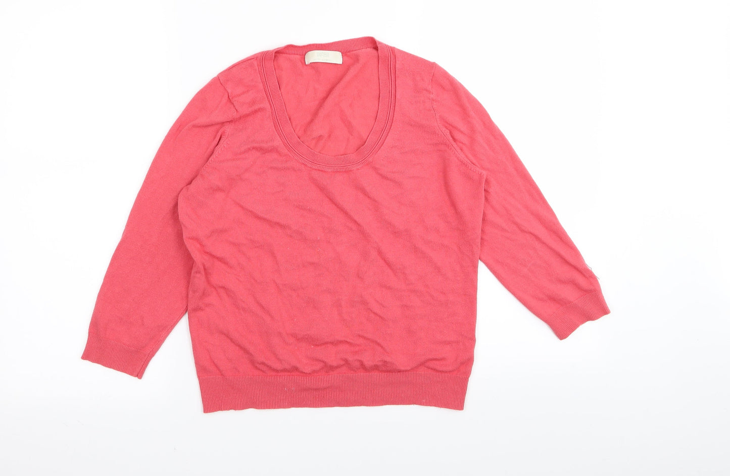 M&S Womens Pink   Pullover Jumper Size 14