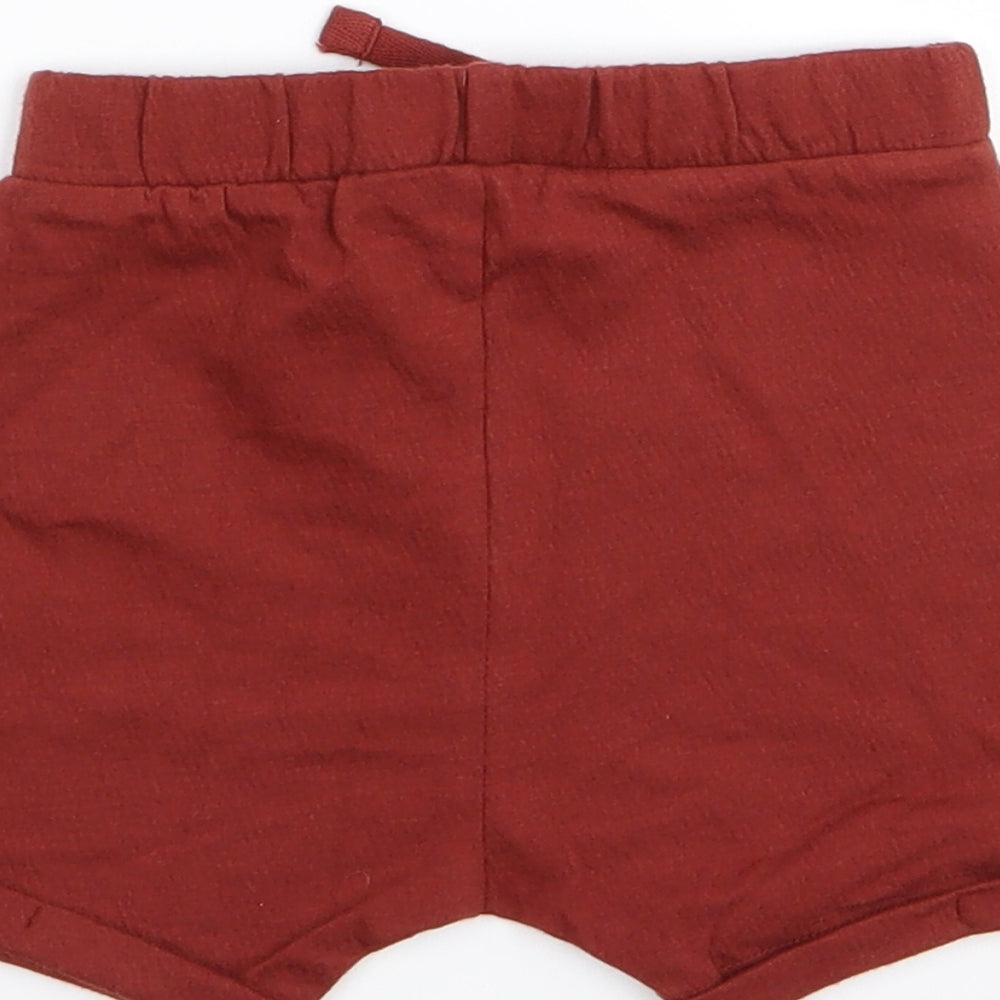 Asda George Boys Brown   Capri Trousers Size 9-12 Months  - SHORTS