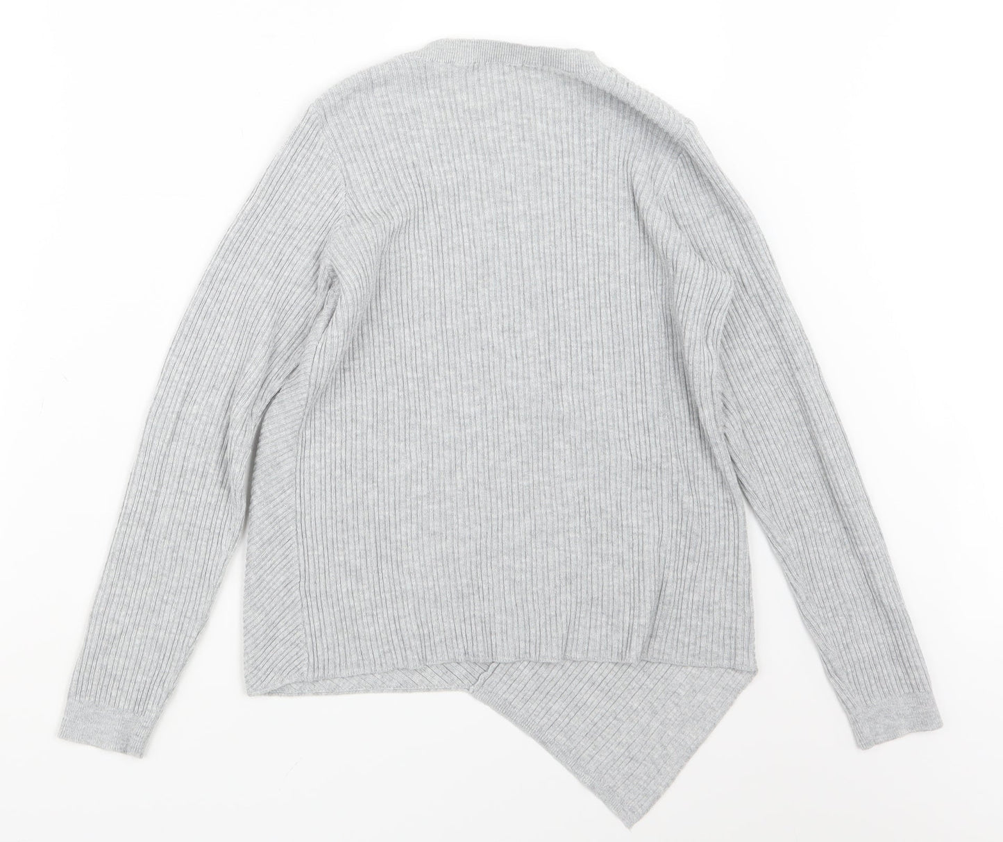 TU Womens Grey  Knit Pullover Jumper Size 12