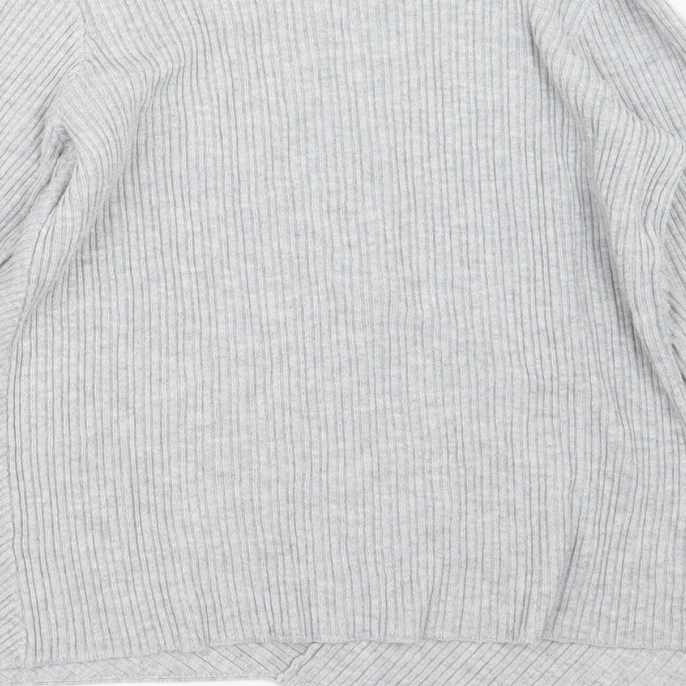 TU Womens Grey  Knit Pullover Jumper Size 12
