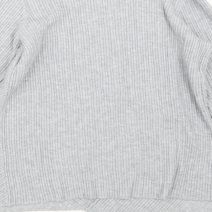 Preloved TU Womens Grey  Knit Pullover Jumper Size 12 - Label