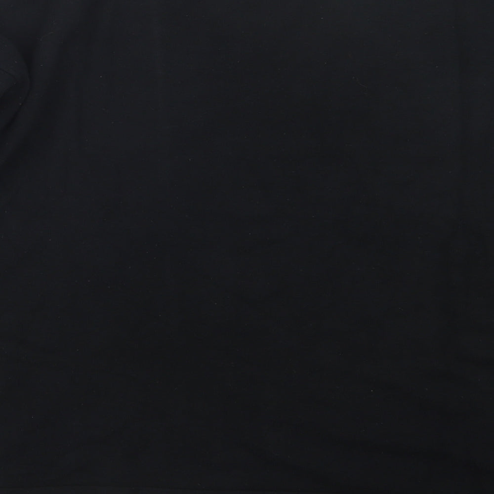 Papaya Womens Black  Knit Pullover Jumper Size 12