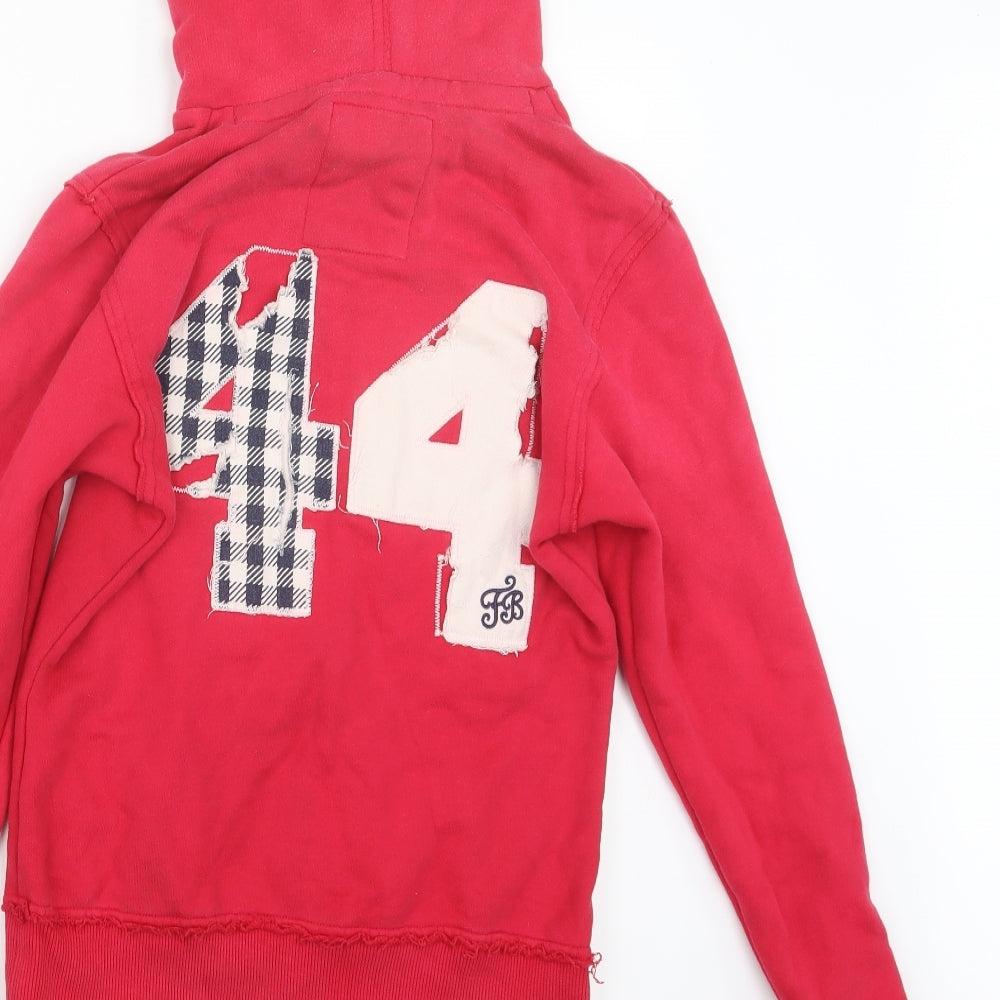Fred in Boston Womens Pink   Pullover Hoodie Size XS