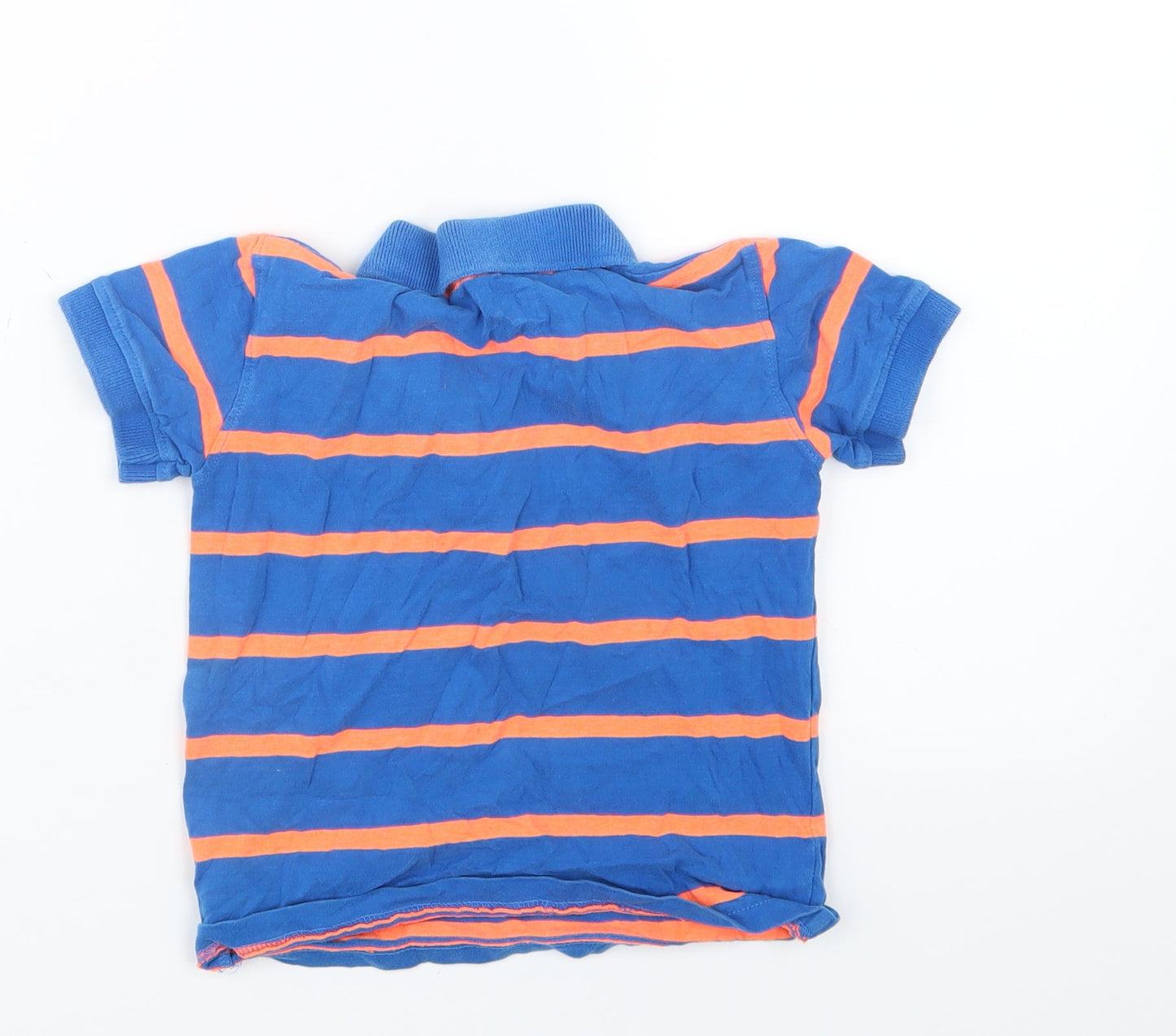 NEXT Boys Blue Striped  Basic Polo Size 2-3 Years