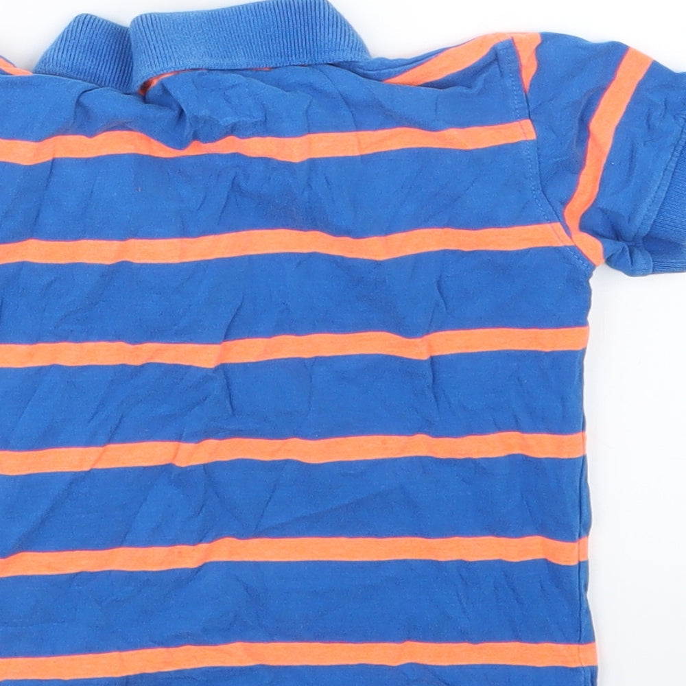 NEXT Boys Blue Striped  Basic Polo Size 2-3 Years