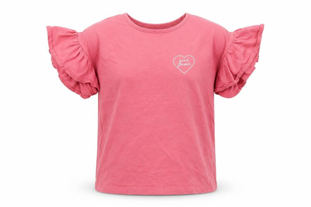 Outfit Girls Pink   Basic T-Shirt Size 6 Years