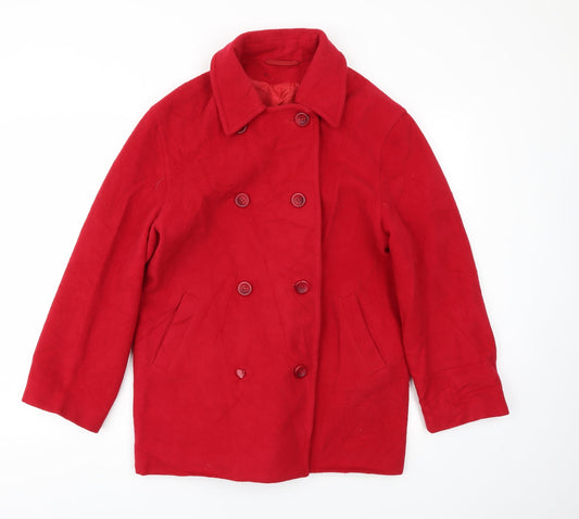next  Womens Red   Jacket Coat Size M