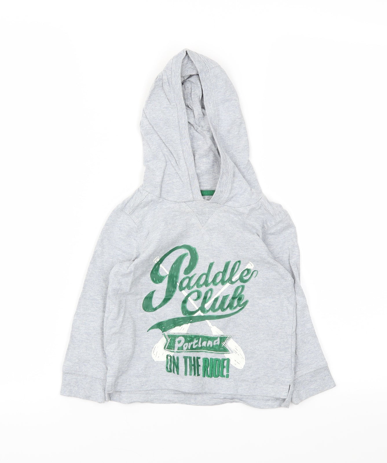 miniclub Boys Grey   Pullover Hoodie Size 2 Years