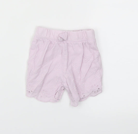 Primark Girls Purple   Capri Trousers Size 3-6 Months