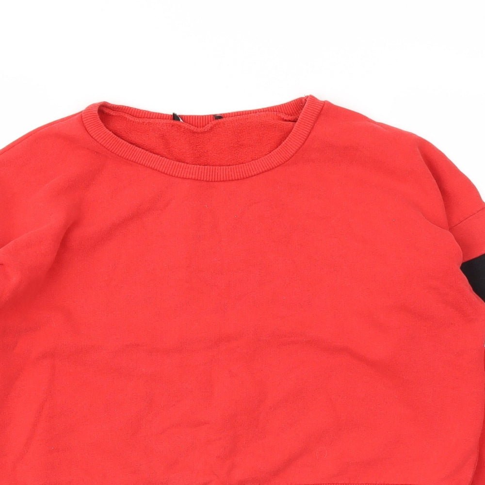 New Look Womens Red   Pullover Jumper Size 10