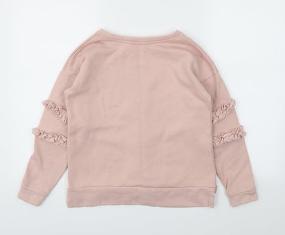 Preloved Dorothy Perkins Womens Pink   Pullover Jumper Size 8 - Back