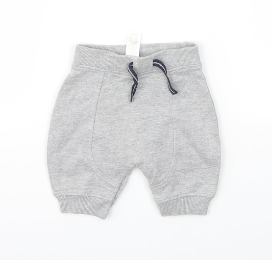 Baby Boys Grey   Capri Trousers Size 0-3 Months