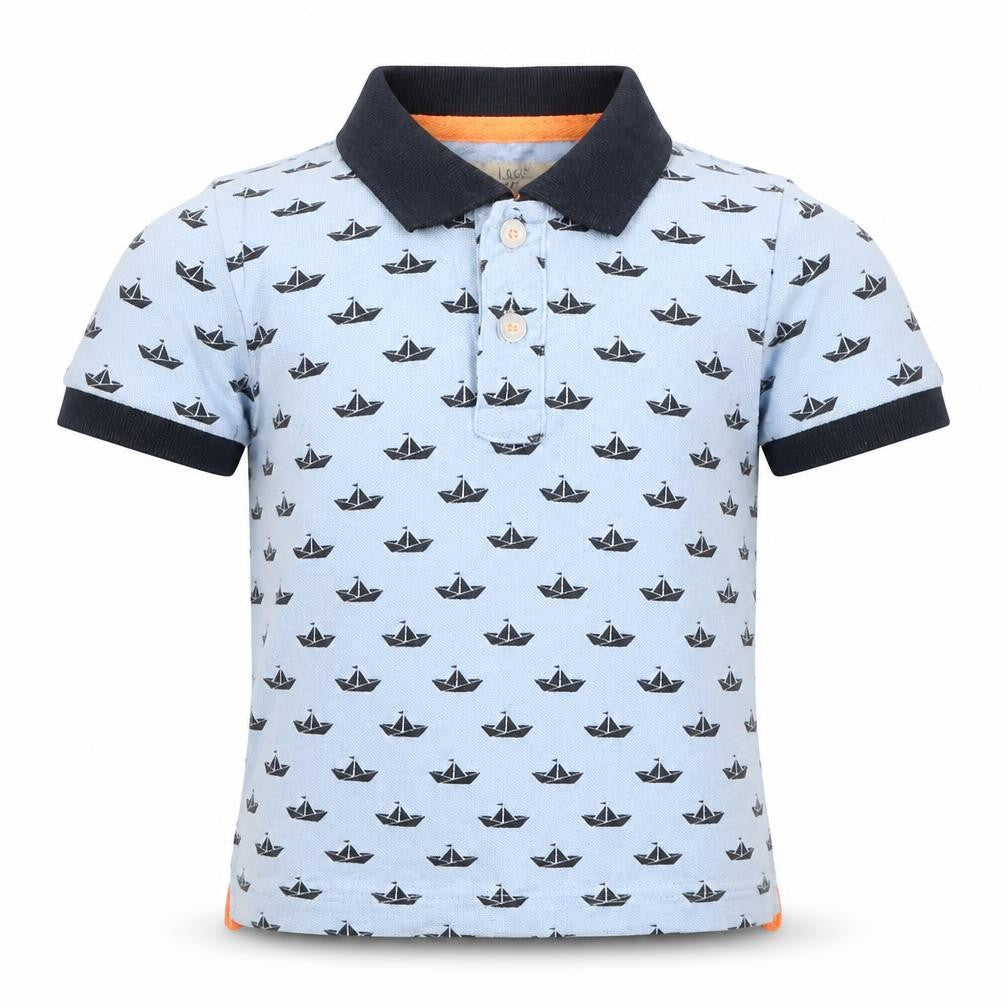 L.O.G.G Boys Blue   Basic T-Shirt Size 6-9 Months