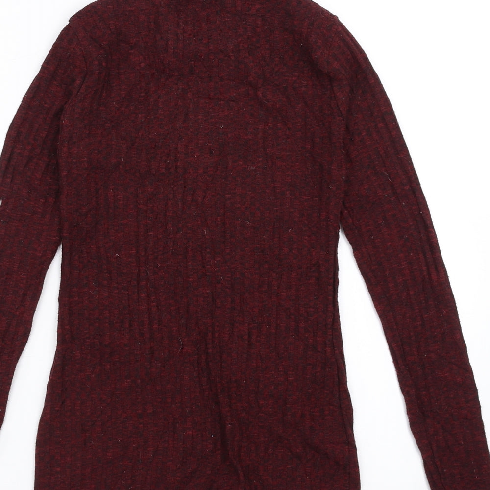 PRETTYLITTLETHING Womens Red   Pullover Jumper Size 6
