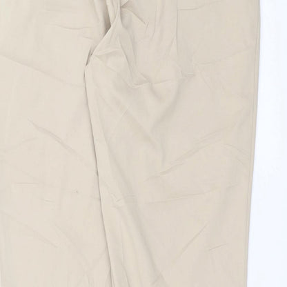 Preloved BNK Womens Beige   Trousers  Size 12 L28 in - Label