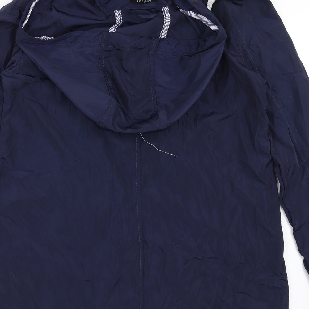 Boohoo Womens Blue   Jacket  Size 6