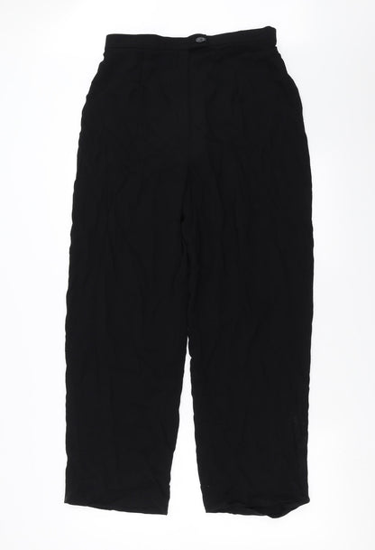 Preloved ELVI Womens Black   Trousers  Size 16 L29 in - Front