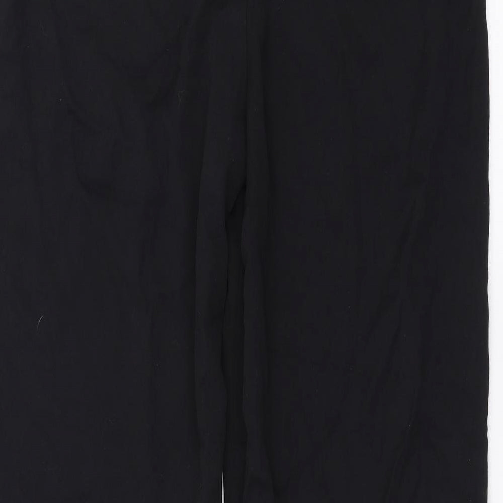 Sainsburys Womens Black   Trousers  Size 14 L28 in