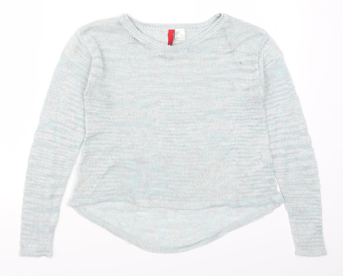 H&M Womens Blue   Pullover Jumper Size 6