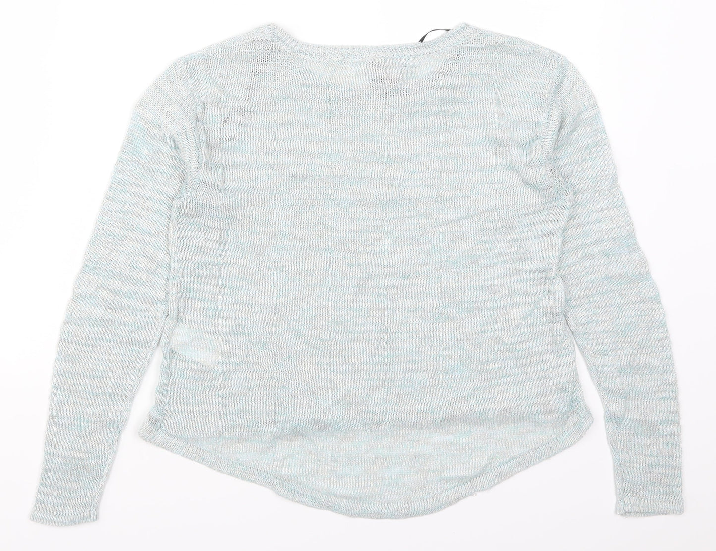 H&M Womens Blue   Pullover Jumper Size 6