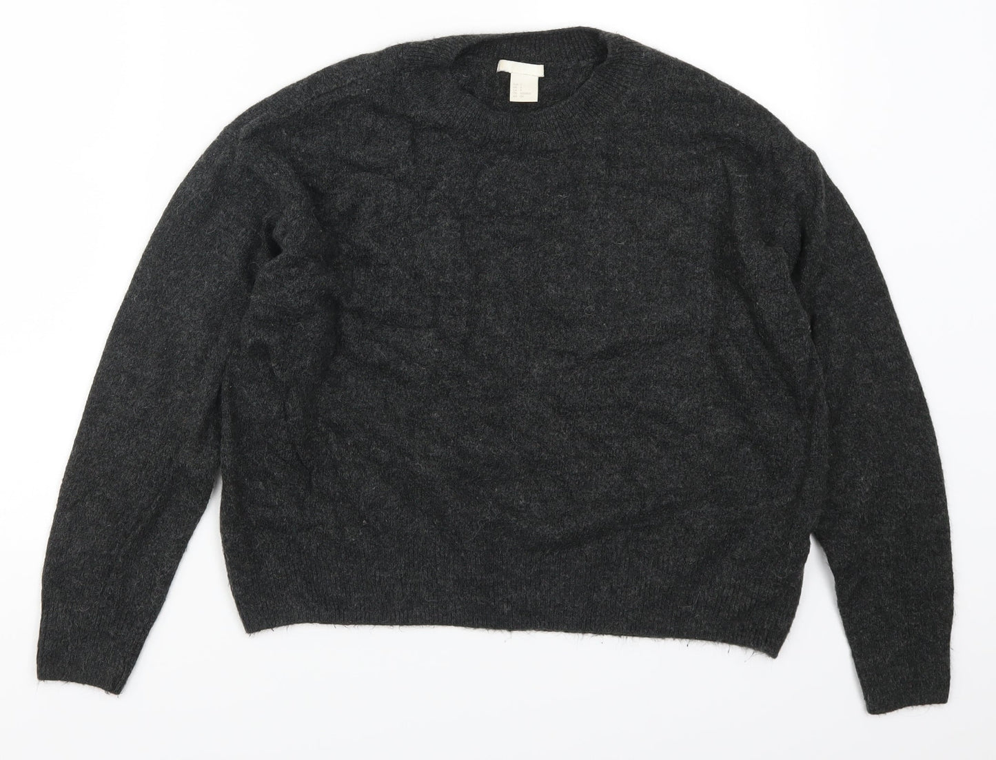 H&M Womens Grey   Pullover Jumper Size S
