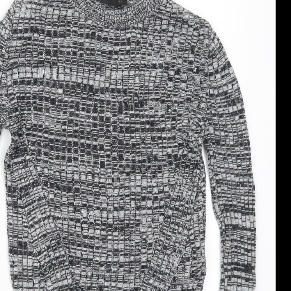 Topshop Womens Grey   Pullover Jumper Size 6