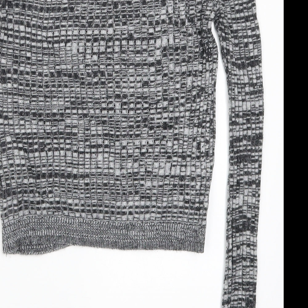 Topshop Womens Grey   Pullover Jumper Size 6