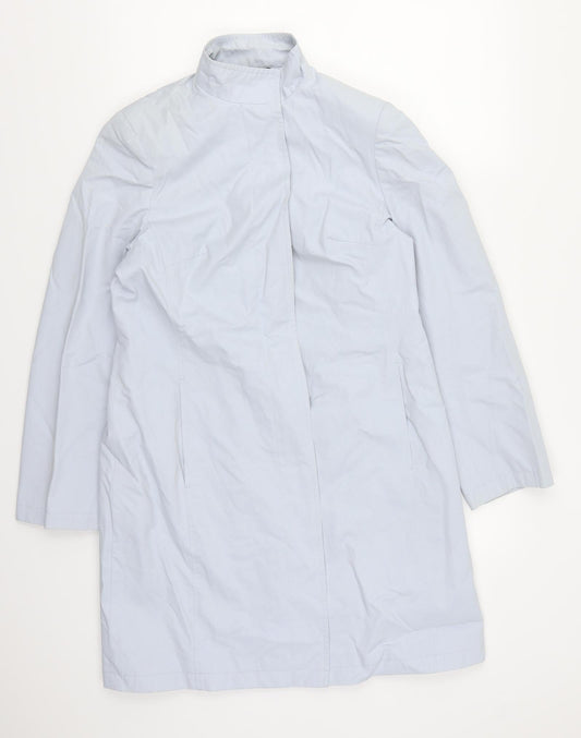 George Womens Blue   Overcoat Coat Size 10