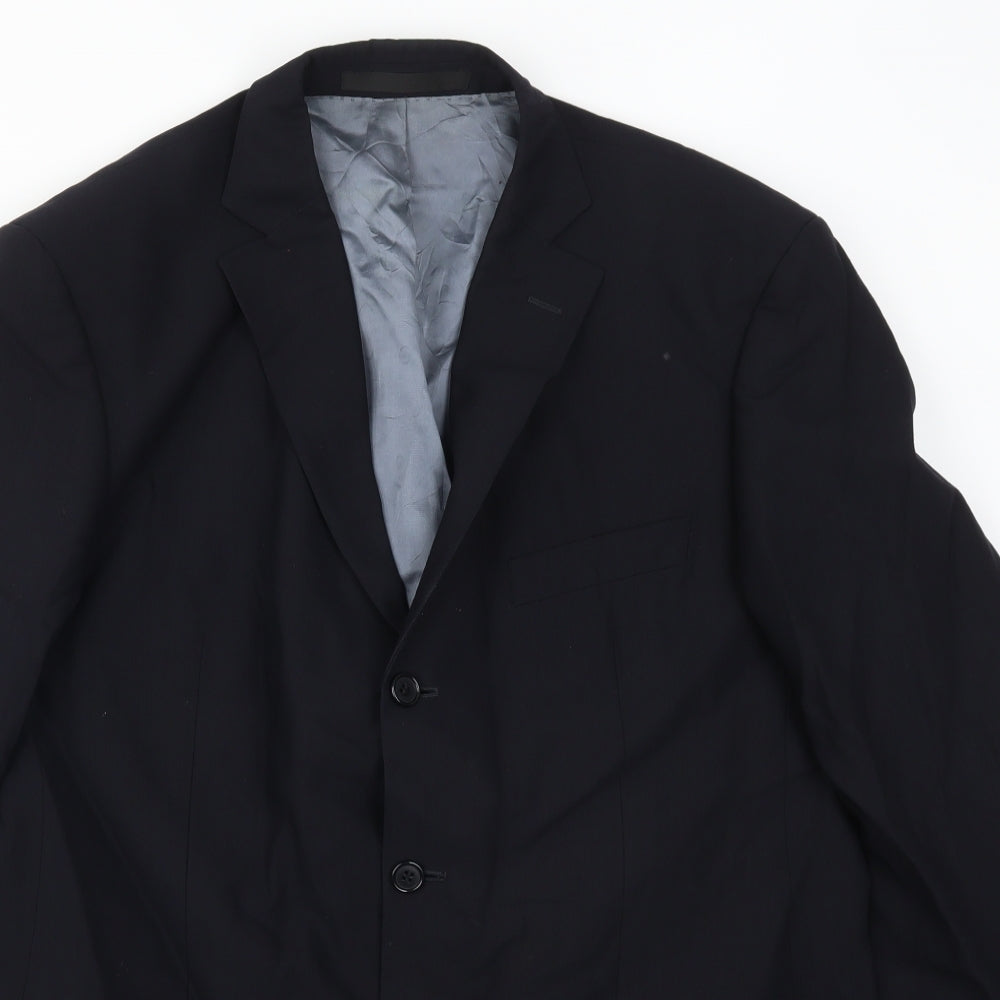 Marks and Spencer Mens Blue   Jacket Suit Jacket Size 42