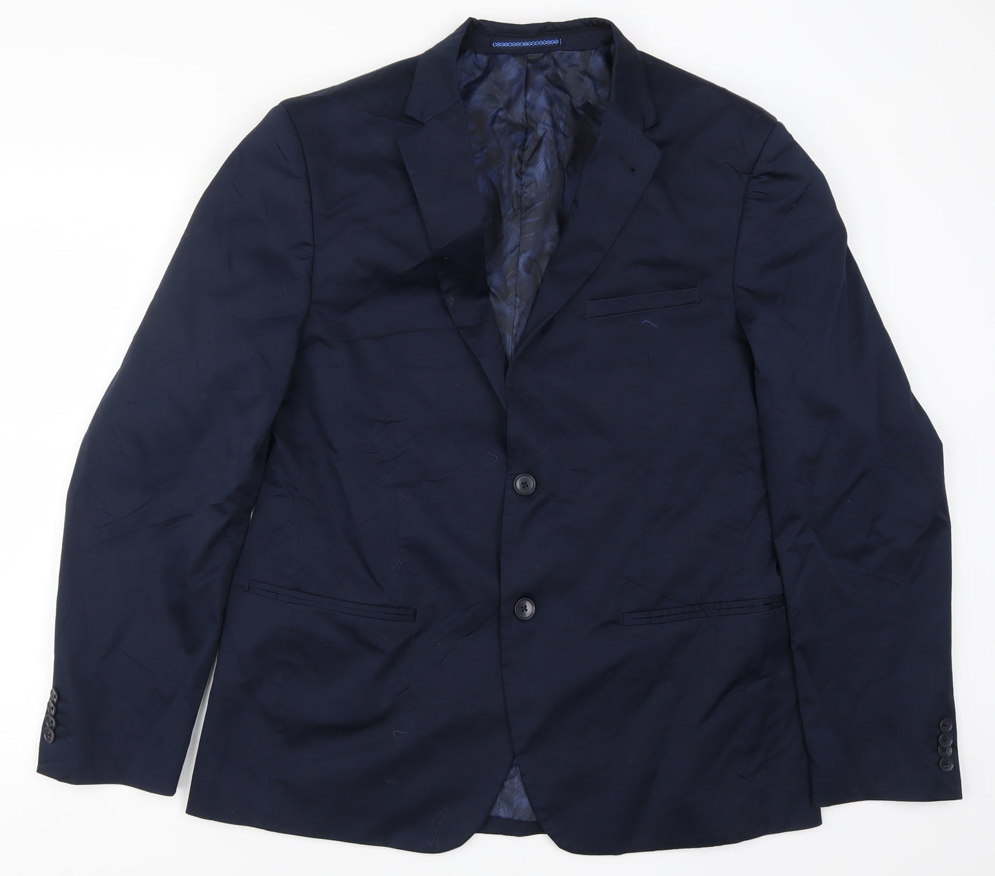 C&A Mens Blue   Jacket Suit Jacket Size 42