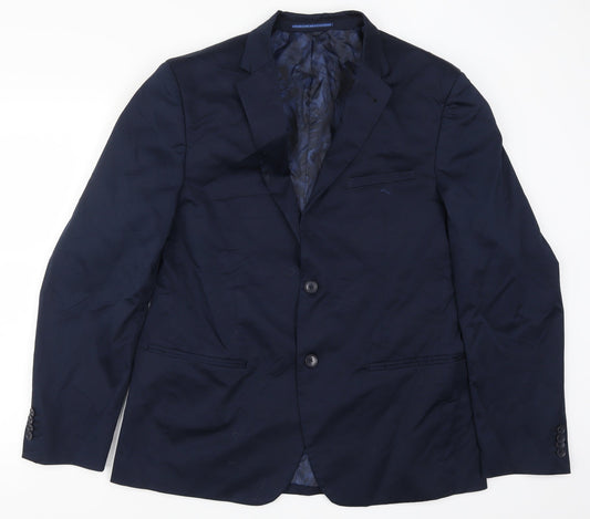 C&A Mens Blue   Jacket Suit Jacket Size 42