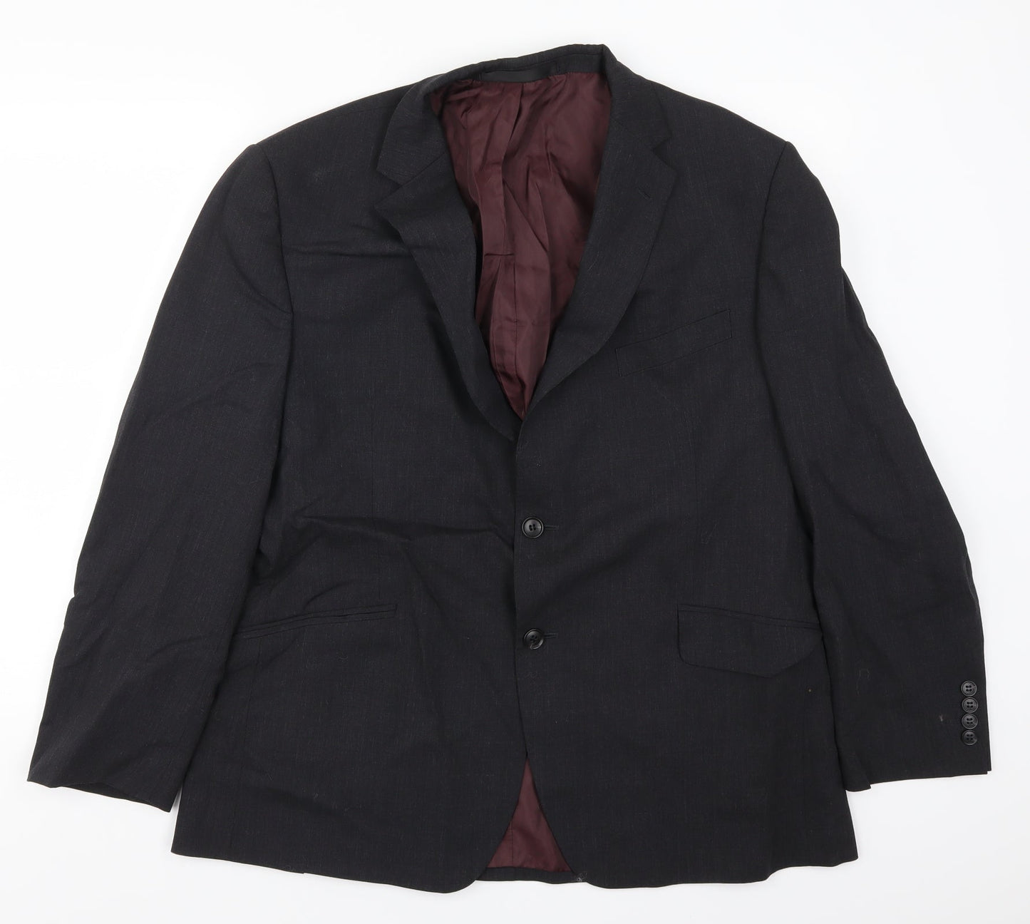 Marks and Spencer Mens Grey   Jacket Suit Jacket Size 44