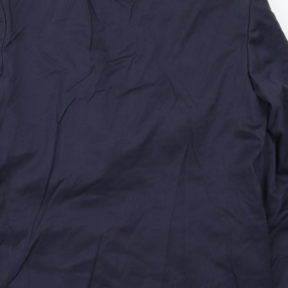 Preloved Essentials Mens Blue   Jacket Suit Jacket Size 44 - Label