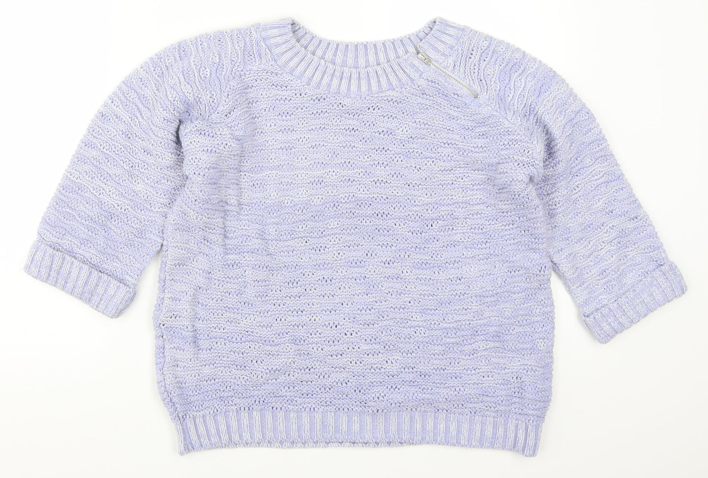 M&Co Womens Purple   Pullover Jumper Size 12
