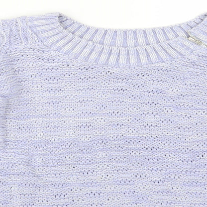 Preloved M&Co Womens Purple   Pullover Jumper Size 12 - Detail