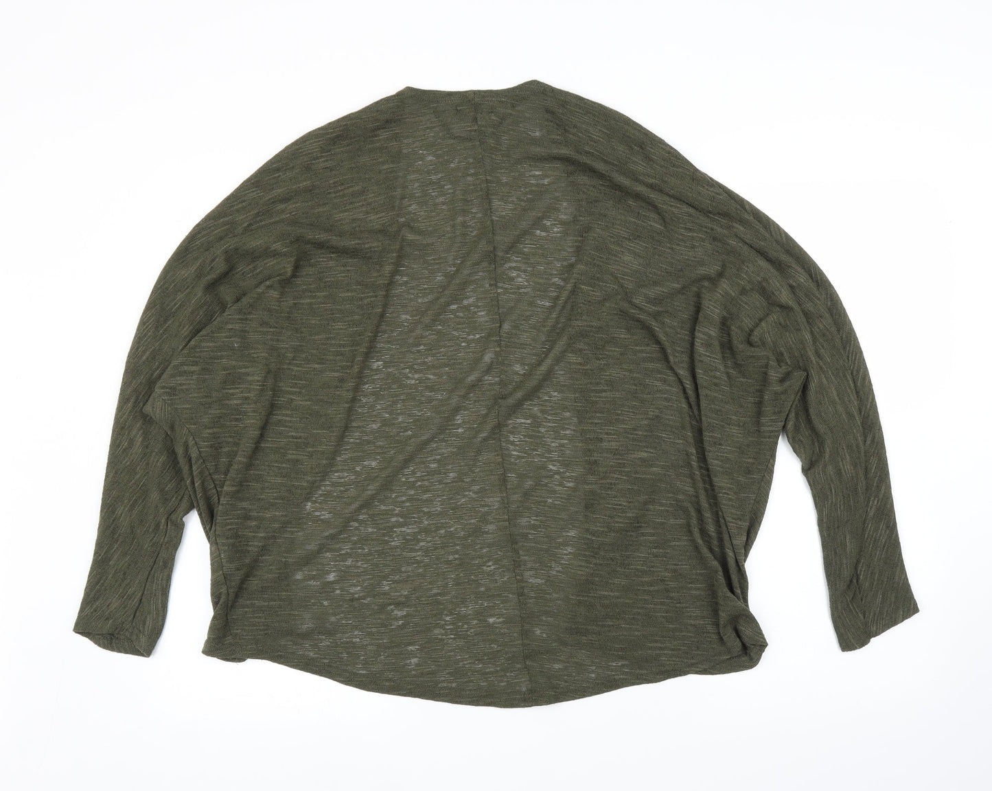 Primark Womens Green   Cardigan Jumper Size L