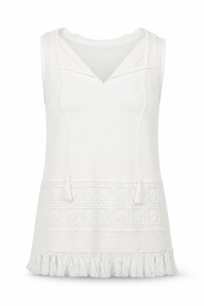 NEXT Womens White   Basic Tank Size 8