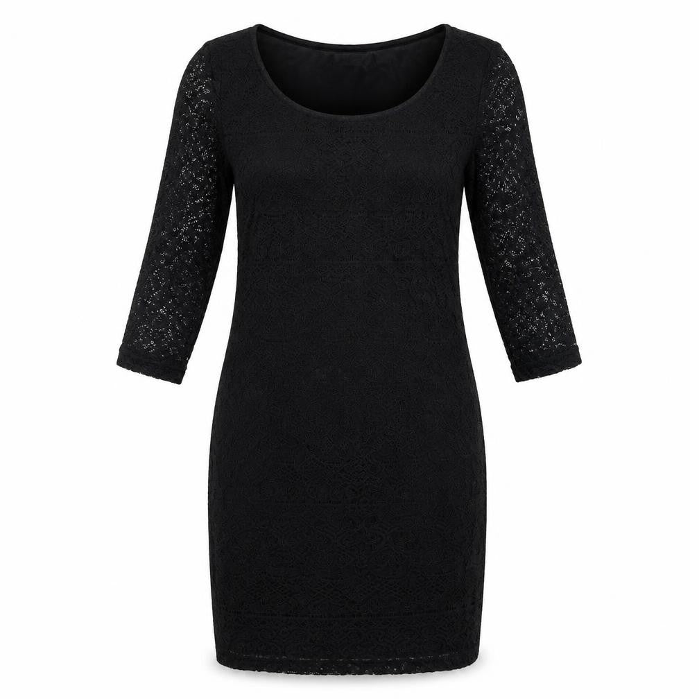 Amisu Womens Black   Bodycon  Size 8