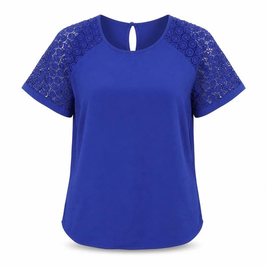 Dorothy Perkins Womens Blue   Basic T-Shirt Size 12