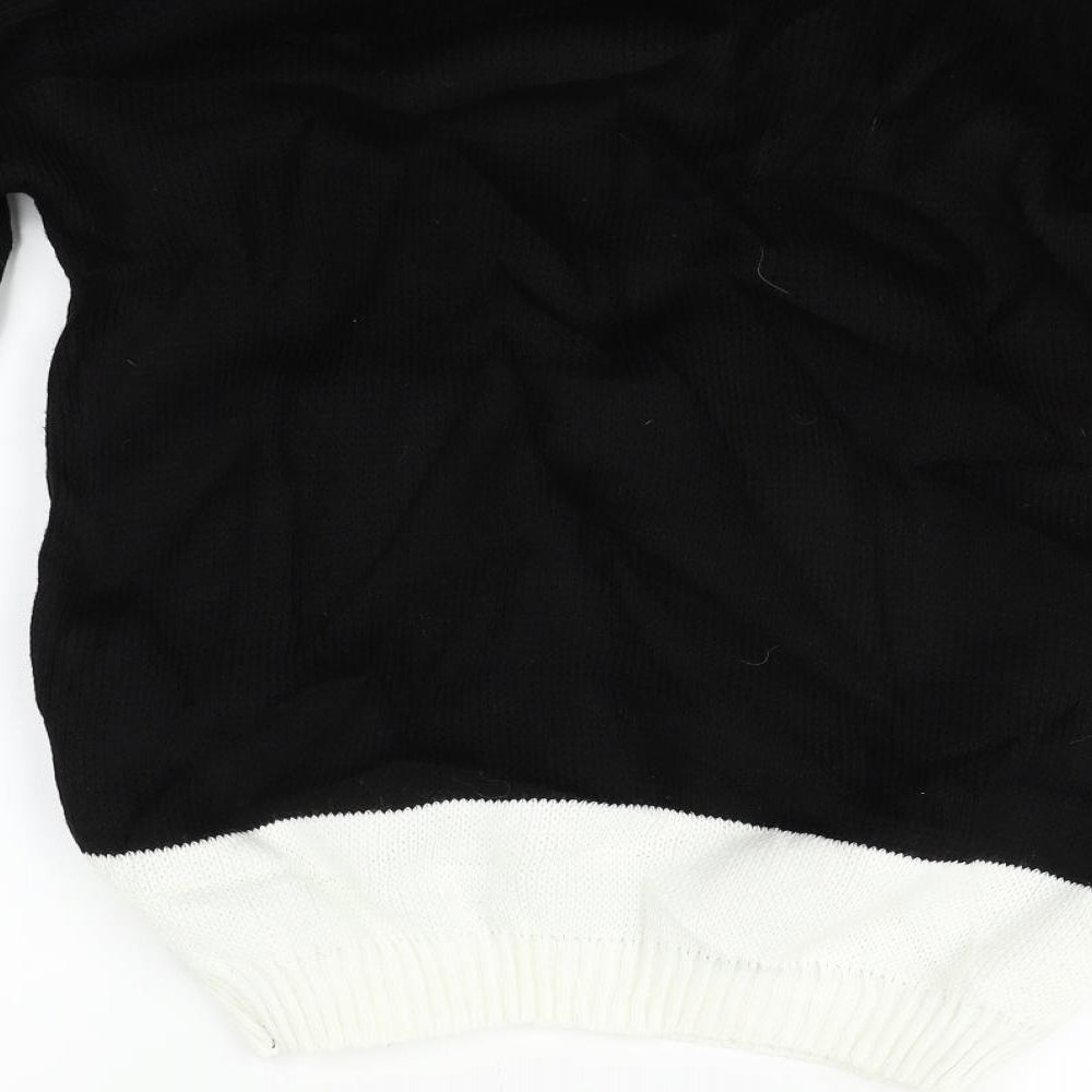 Liberty Womens Black   Pullover Jumper Size 6  - CHRISTMAS
