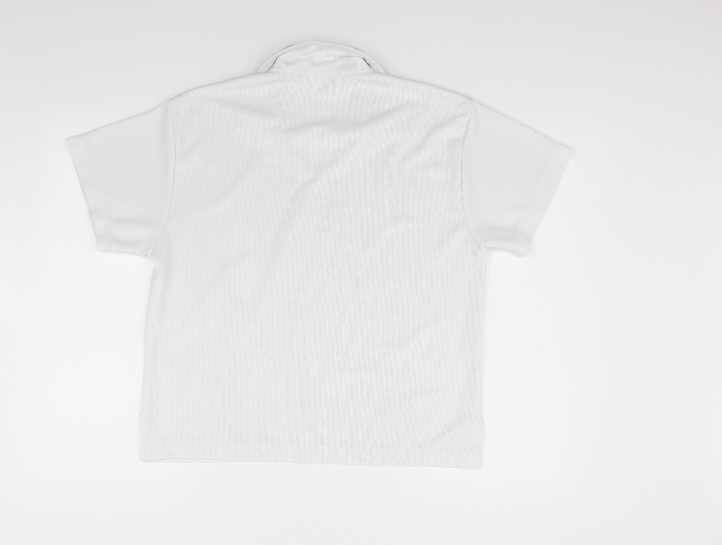 shotbowl Womens White   Basic Polo Size 2XL