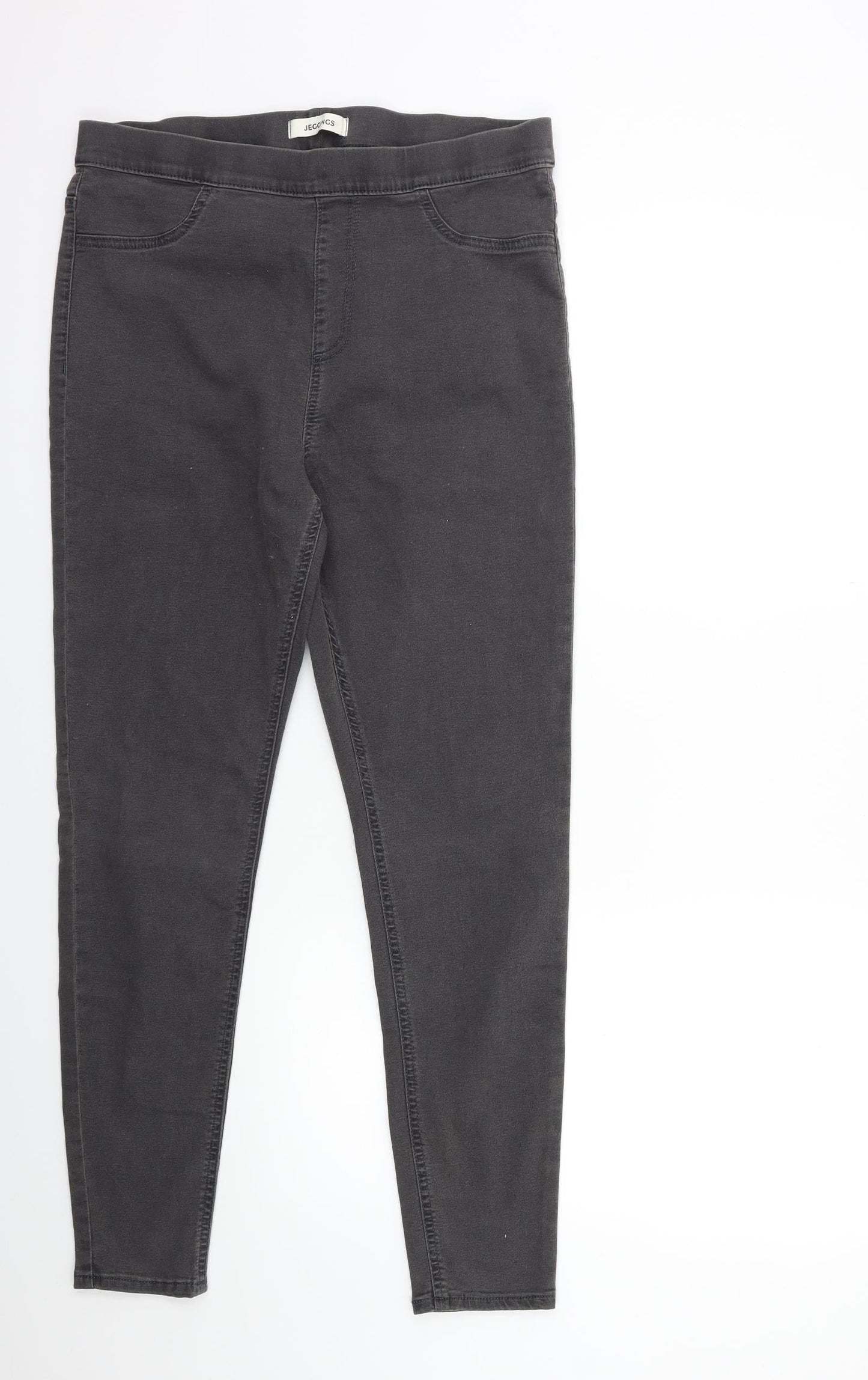 Marks and Spencer Womens Grey  Denim Jegging Jeans Size 32 in L26 in