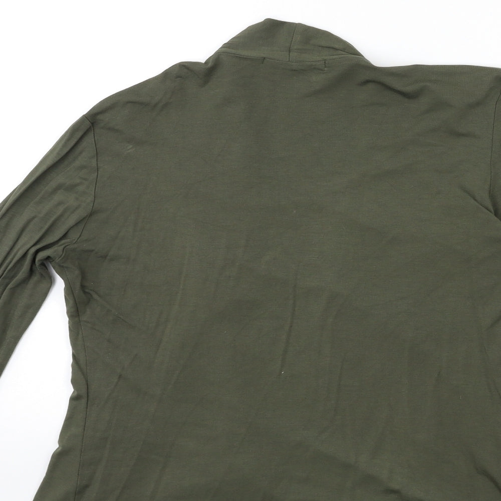 ALEXARA Womens Green   Basic T-Shirt Size S