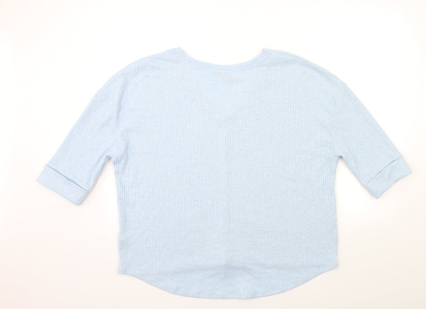 TU Womens Blue  Knit Pullover Jumper Size 18