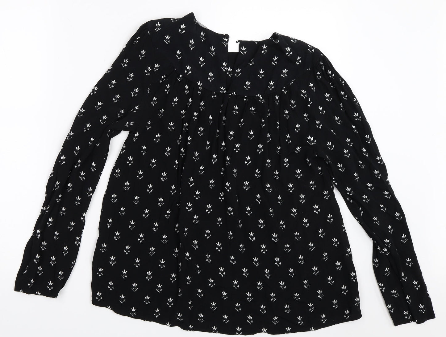 NEXT Womens Black   Basic Blouse Size 10